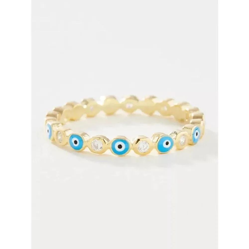 Evil eye ring #2499